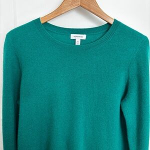 Nordstrom Cashmere Crew Long Sleeve Sweater with Pilling